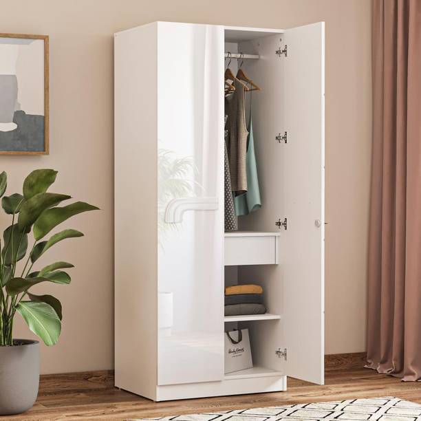 Wakefit Tafetta Engineered Wood 2 Door Wardrobe