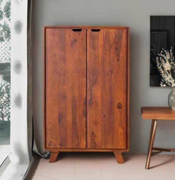 THE HOME HEAVEN INTERIOR Solid Wood 2 Door Wardrobe Solid Wood 2 Door Wardrobe