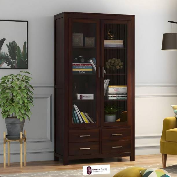 Gouravgenics Handicraft Solid Wood 2 Door Wardrobe