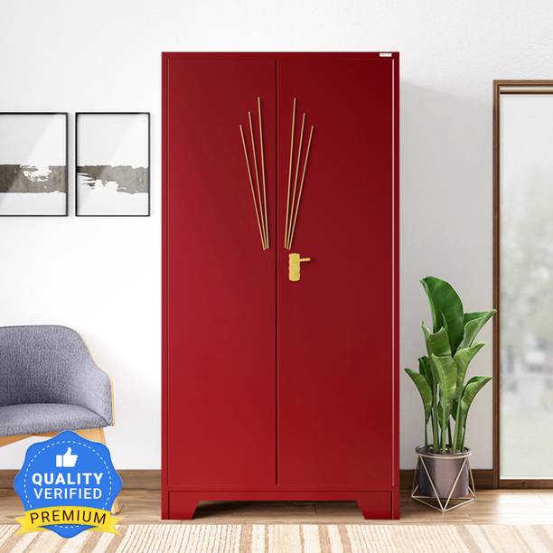 Godrej Interio Centurion With LED & Locker Metal 2 Door Almirah
