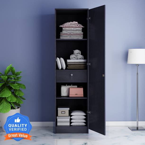 Flipkart Perfect Homes Julian Engineered Wood 1 Door Wardrobe