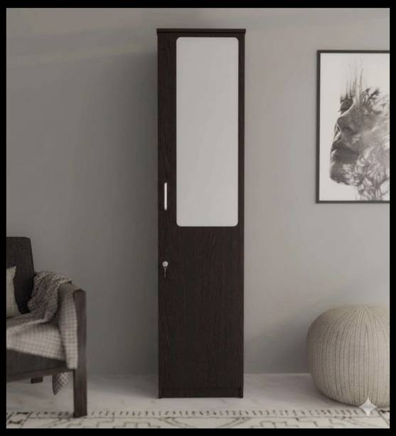 PPJ CRAFT Engineered Wood 1 Door Wardrobe