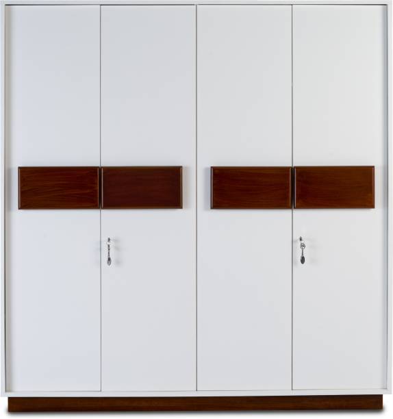 Durian Magnolia Engineered Wood 4 Door Wardrobe