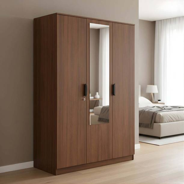 Nilkamal Milford Engineered Wood 3 Door Wardrobe