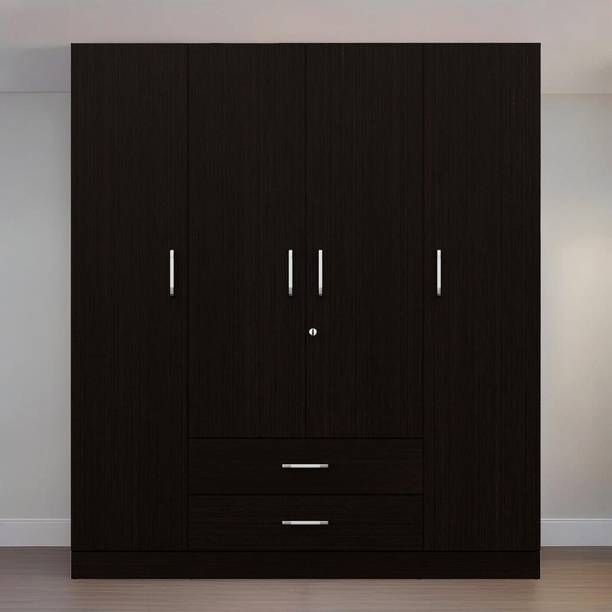 Wakefit Organza Plus Engineered Wood 4 Door Wardrobe