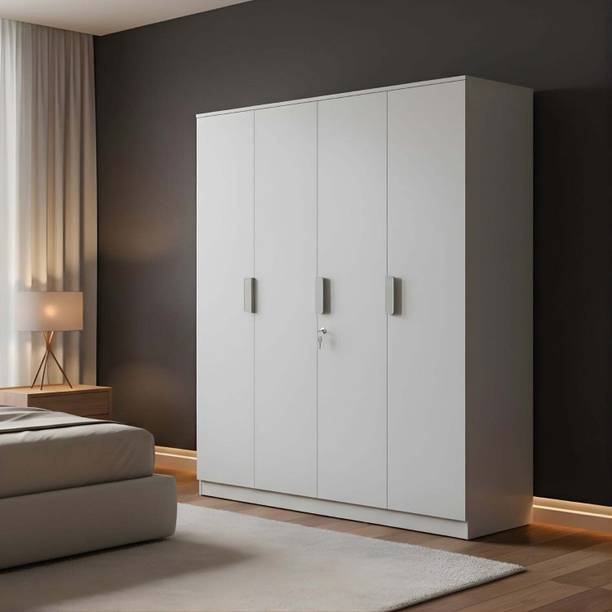 Nilkamal Joyce Engineered Wood 4 Door Wardrobe