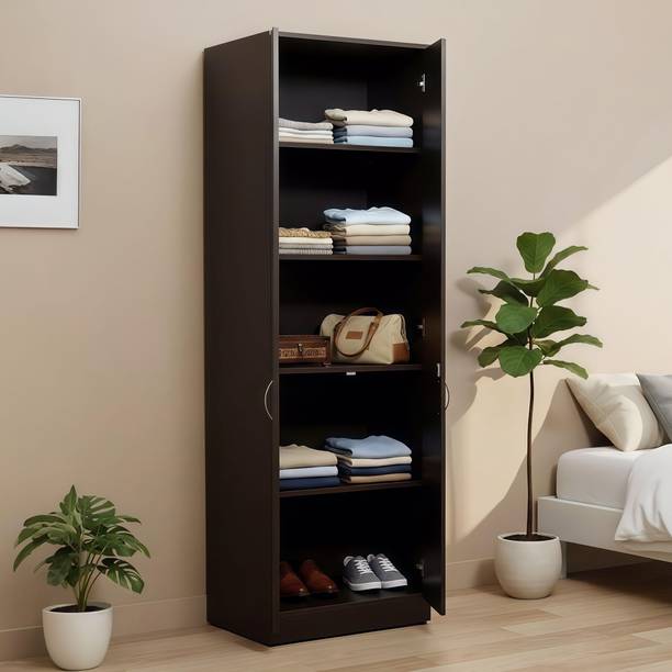 GREEN SOUL Merlin 2-Door Wardrobe Engineered Wood 2 Door Wardrobe