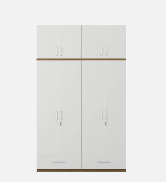 SPACEWOOD APEX Engineered Wood 8 Door Wardrobe
