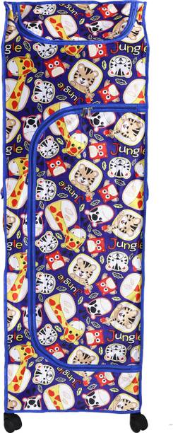 KUDOS KGWJ BLUE PVC Collapsible Wardrobe