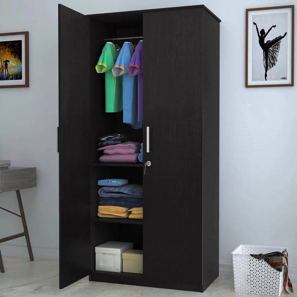 Flipkart Perfect Homes Julian Engineered Wood 2 Door Wardrobe