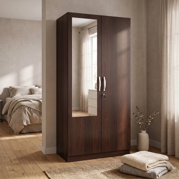 Hometown Allen Plus Engineered Wood 2 Door Wardrobe