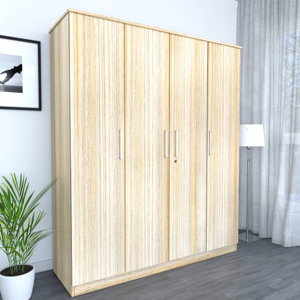 Flipkart Perfect Homes Engineered Wood 4 Door Wardrobe