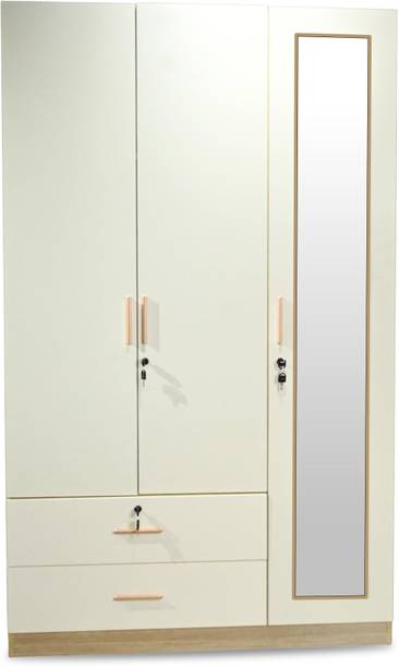 Dream Deal Engineered Wood 3 Door Wardrobe