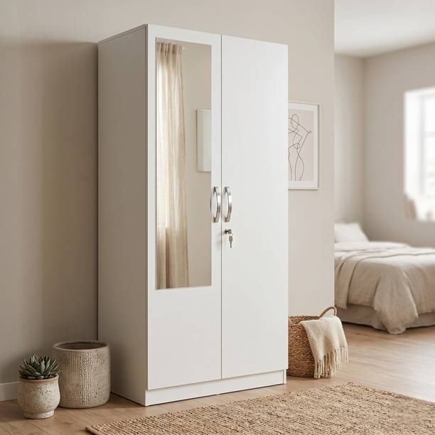Hometown Allen Plus Engineered Wood 2 Door Wardrobe