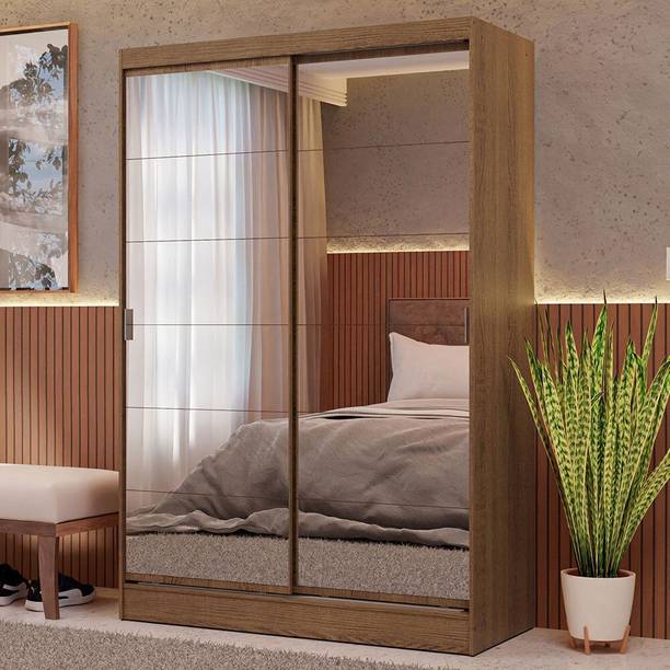 Madesa Engineered Wood 2 Door Wardrobe