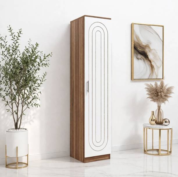 DST CRAFT Engineered Wood 1 Door Wardrobe
