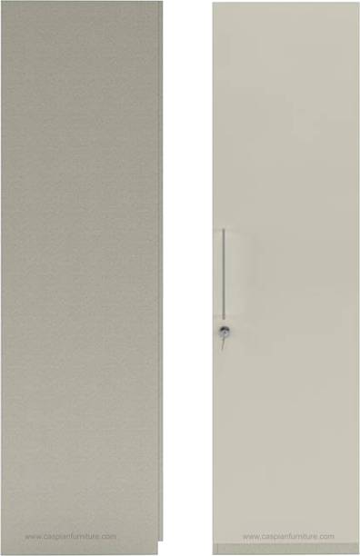 CASPIAN Wooden Almirah for Clothes and Stacking space -Home Furniture Storage Engineered Wood 1 Door Wardrobe