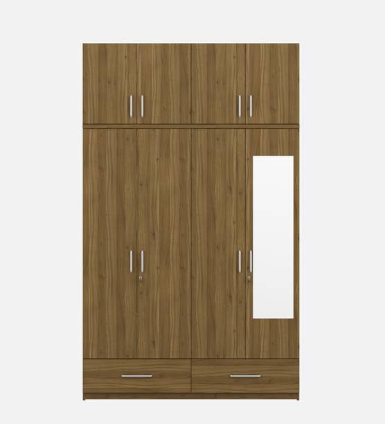 SPACEWOOD LINDEN Engineered Wood 8 Door Wardrobe
