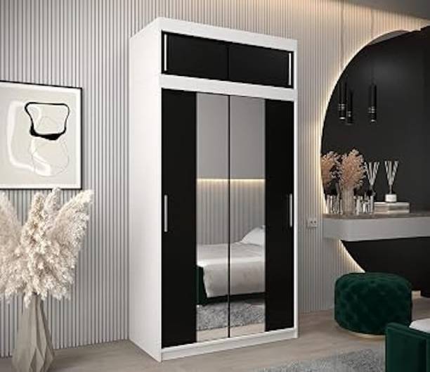 Grand Furnish Engenering Wood Sliding Wardrobe Engineered Wood 8 Door Wardrobe