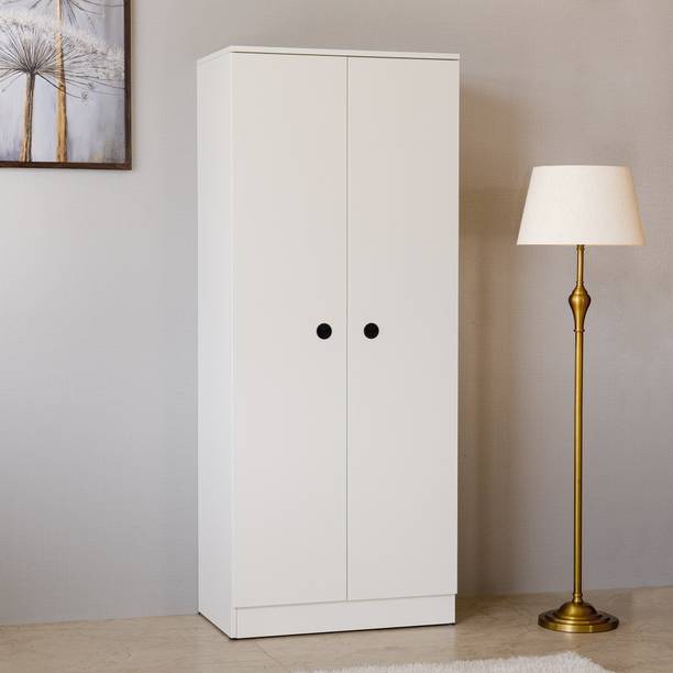 lussomobily Engineered Wood 2 Door Wardrobe