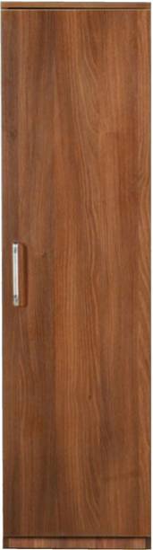 CASPIAN Wooden Almirah for Clothes and Stacking space -Home Furniture Storage Engineered Wood 1 Door Wardrobe