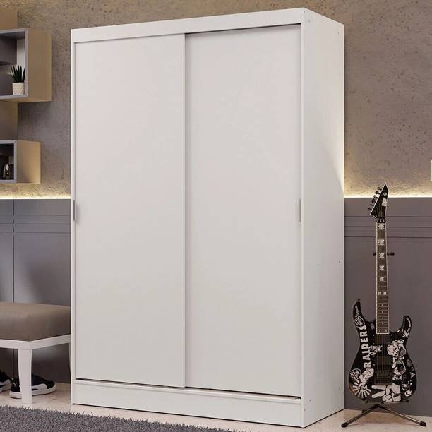 Madesa Luke Couple Wardrobe Engineered Wood 2 Door Wardrobe