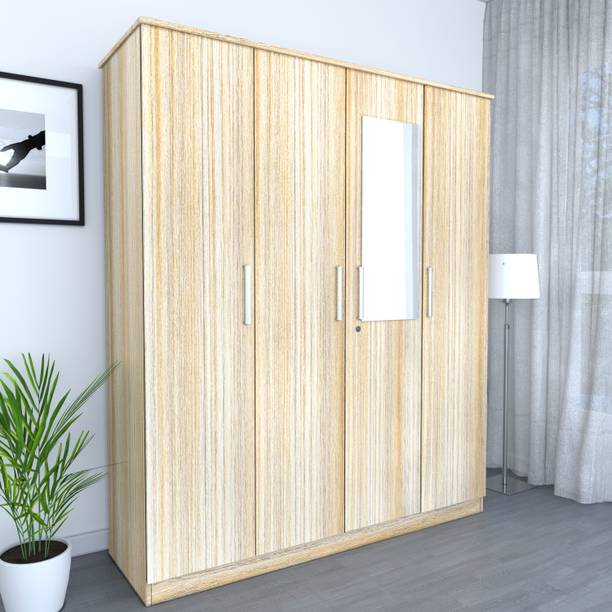Flipkart Perfect Homes Engineered Wood 4 Door Wardrobe