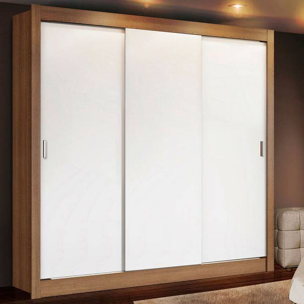Madesa Engineered Wood 3 Door Wardrobe