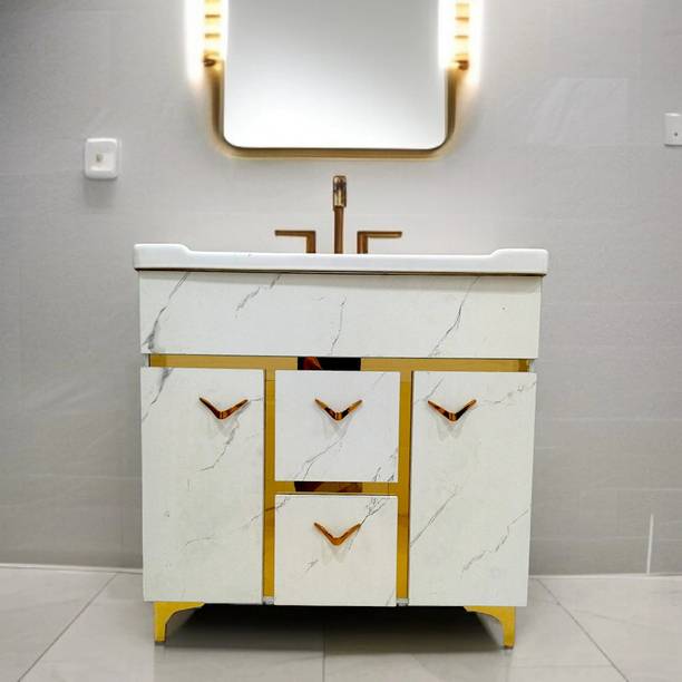 BOBBYEXPORT Multy storage 32" freestanding Wash Basin Vanity Cabinet For Bathroom BE3204 Table Top Basin