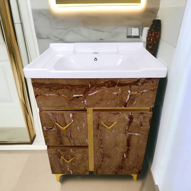 BEXPORT Gold premium 24" freestanding Wash Basin Vanity Cabinet For Bathroom BEPG6 Table Top Basin