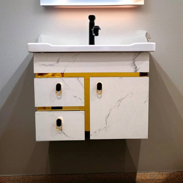 BOBBYEXPORT Wall Hang 24" Wash Basin Vanity Cabinet For Bathroom BEWH5 Wall Hung Basin