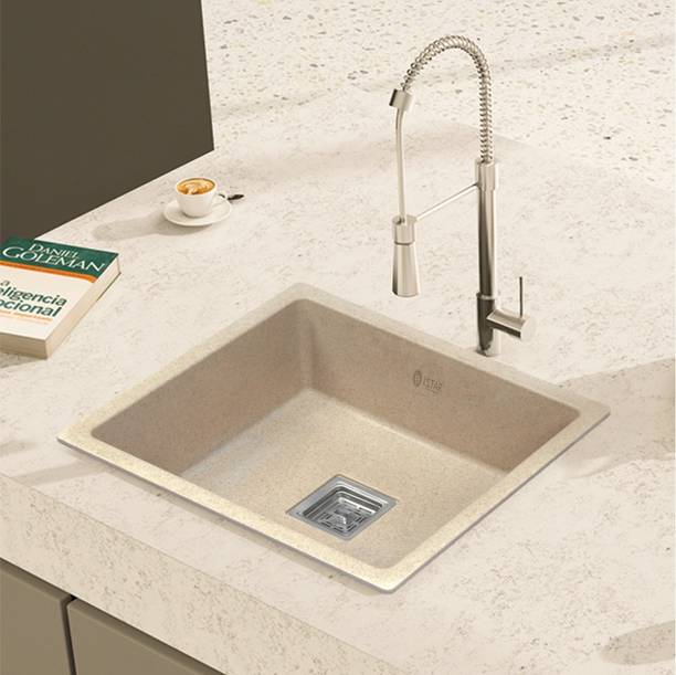 iSTAR Premium Luxury Sink for Modern Home & Kitchen (21” x 18” x 8”) with 10mm thickness Vessel Sink