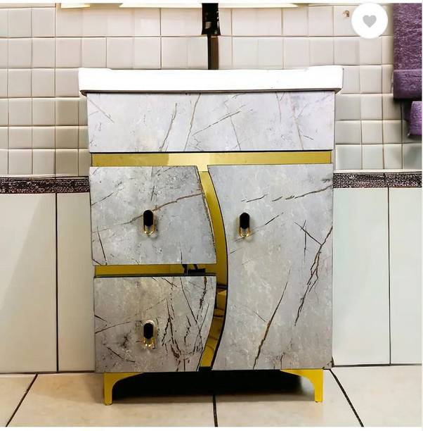 Clicebestix Gold Premium Freestanding Vanity Washbasin Cabinate bestix Table Top Basin