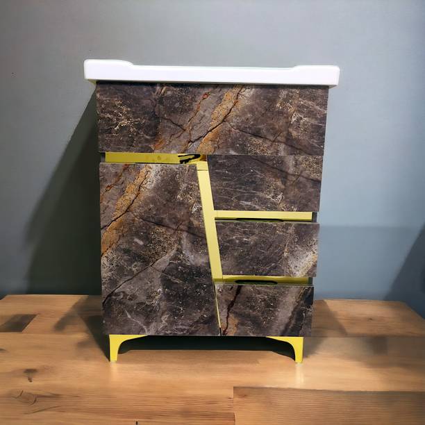 BOBBYEXPORT Z Gold Premium BVG4 freestanding Wash Basin Vanity Cabinate HDHMR Wash Basin Table Top Basin