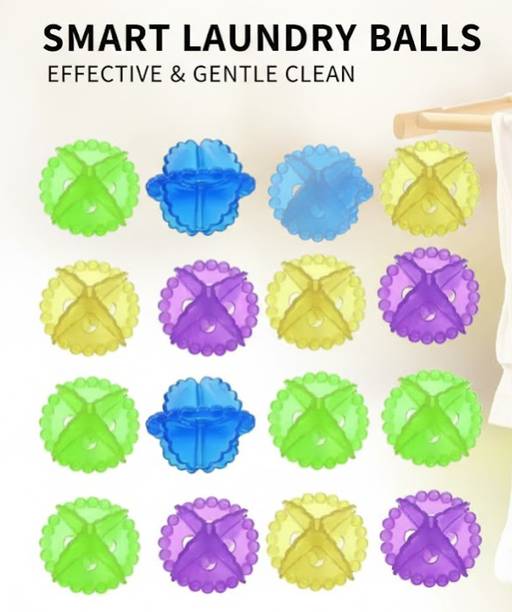 Twel Washing Machine Ball Laundary Dryer, Transparent Silicone Washing Machine Balls Detergent Bar