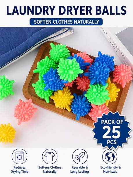 ABC 25 PCS Laundry Ball for Household Cleaning Washing Machine Detergent Bar