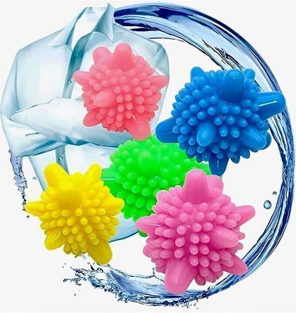 Rimex 16 Pcs Reusable Eco-Friendly Laundry Balls – Easy Washing Machine Cleaner Detergent Bar
