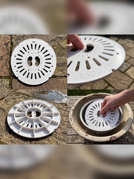vinad Original Spin Cap or Safety Cover For LG 7- 8.5kg Semi Automatic Washing Machine Washing Machine Net