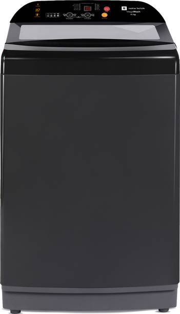 realme TechLife 11 kg MegaWash Range Fully Automatic Top Load Washing Machine Black, Grey