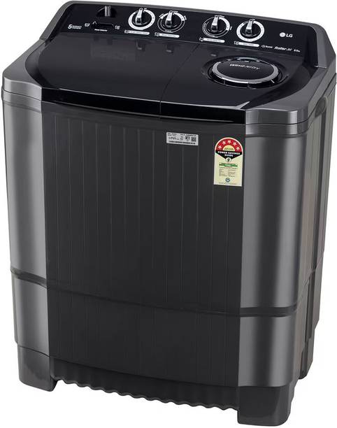 LG 8 kg Semi Automatic Top Load Washing Machine Black
