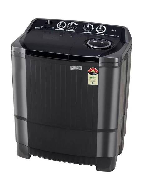 LG 8 kg Semi Automatic Top Load Washing Machine Black
