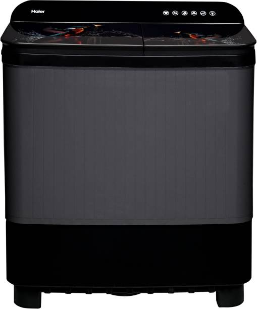 Haier 9 kg Semi Automatic Top Load Washing Machine Black, Grey
