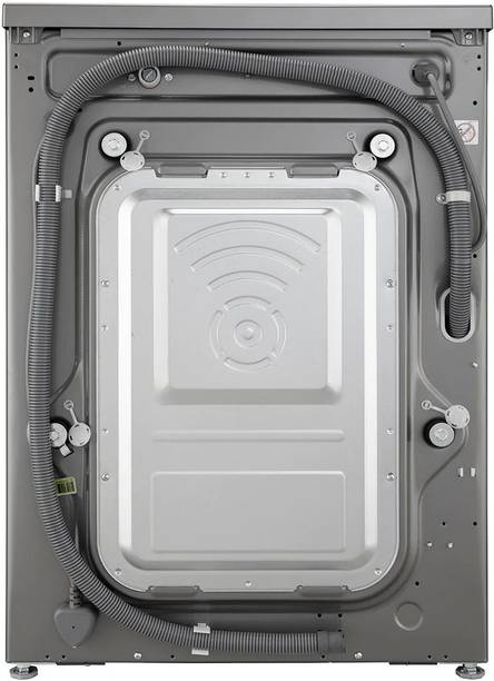 LG 11 kg with Steam,Wi-Fi Enabled Fully Automatic Front Load Washing Machine with In-built Heater Silver  (FHP1411Z9P)