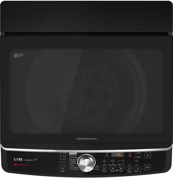 IFB 9 kg Fully Automatic Top Load Washing Machine with In-built Heater Black
