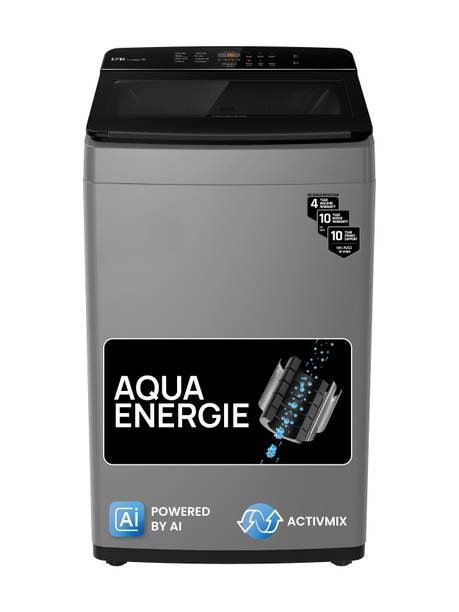 IFB 7 kg Aqua Energie, ActivMix, Soft Close Door, Auto Tub Clean, DeepClean Powered by Ai Fully Automatic Top Load Washing Machine Black, Grey