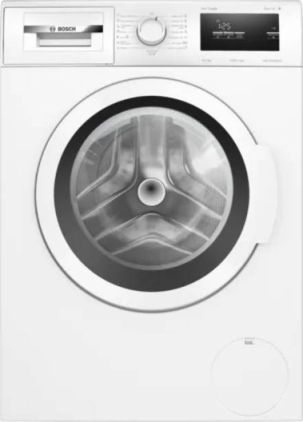 BOSCH 6.5 kg Fully Automatic Front Load Washing Machine with In-built Heater White