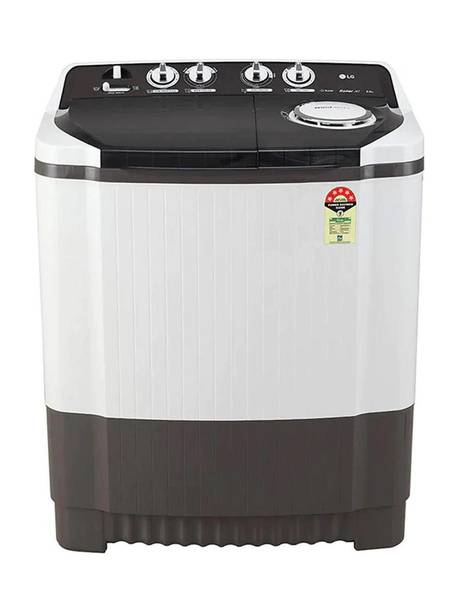 LG 8 kg Semi Automatic Top Load Washing Machine White, Grey