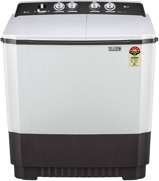 LG 7 kg Semi Automatic Top Load Washing Machine Grey