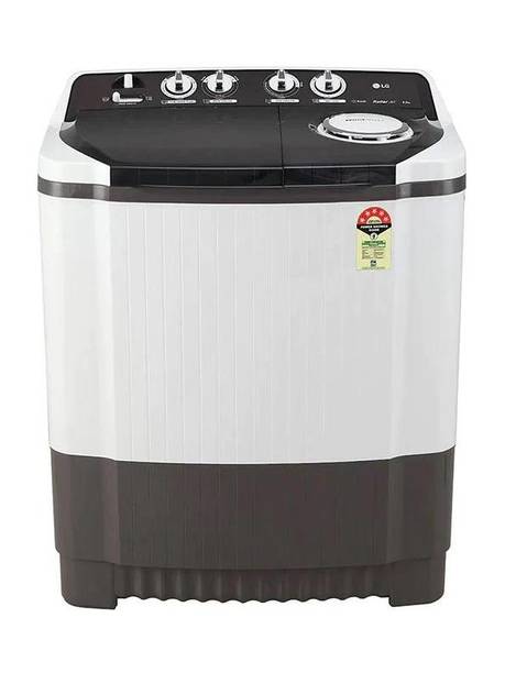 LG 8 kg Semi Automatic Top Load Washing Machine Grey, White