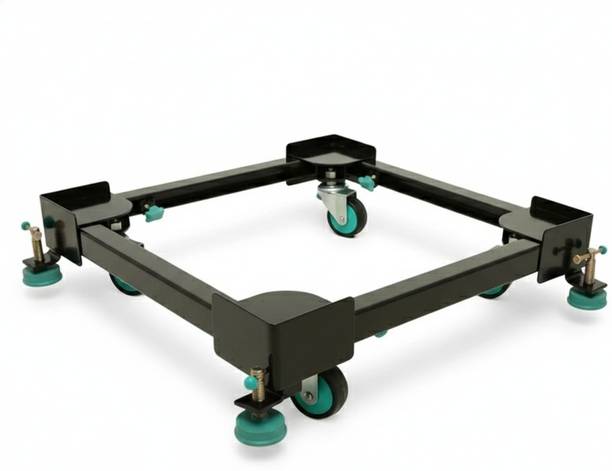 फ्लिपकार्ट स्मार्टबाय Adjustable Washing Machine Trolley Stand with Wheels | Heavy Duty 120 KG Load | Anti-Vibration Rubber Pads | 360° Movable Wheels | Suitable for Washing Machine, Refrigerator, Water Cooler & Air Cooler वाशिंग मशीन ट्रॉली